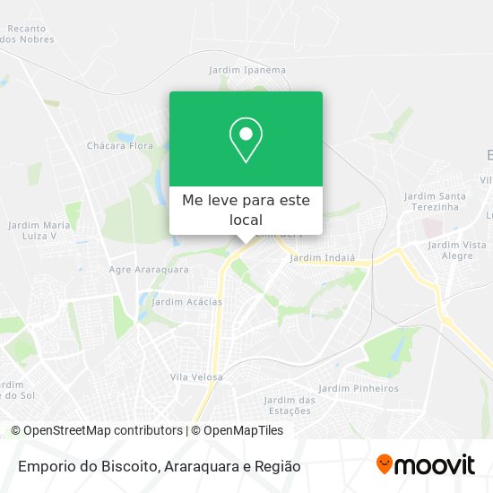 Emporio do Biscoito mapa