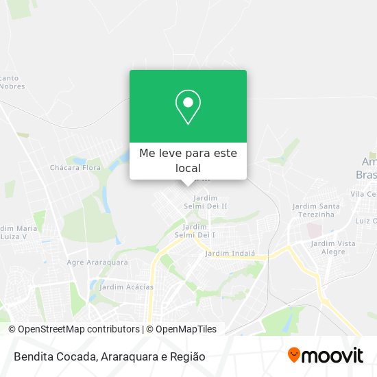 Bendita Cocada mapa
