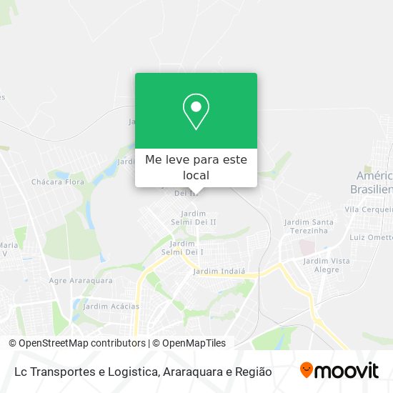 Lc Transportes e Logistica mapa