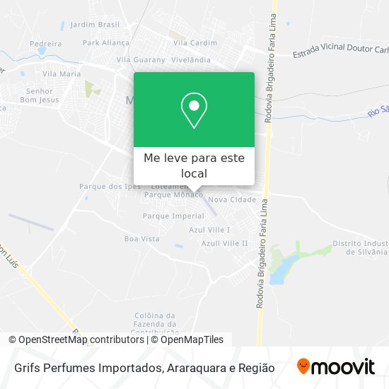 Grifs Perfumes Importados mapa