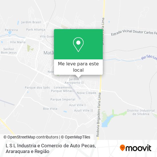 L S L Industria e Comercio de Auto Pecas mapa