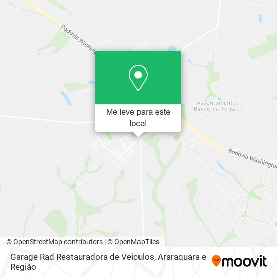 Garage Rad Restauradora de Veiculos mapa