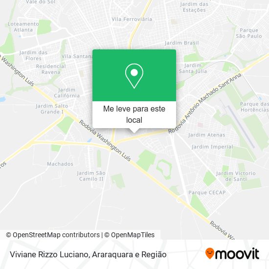 Viviane Rizzo Luciano mapa
