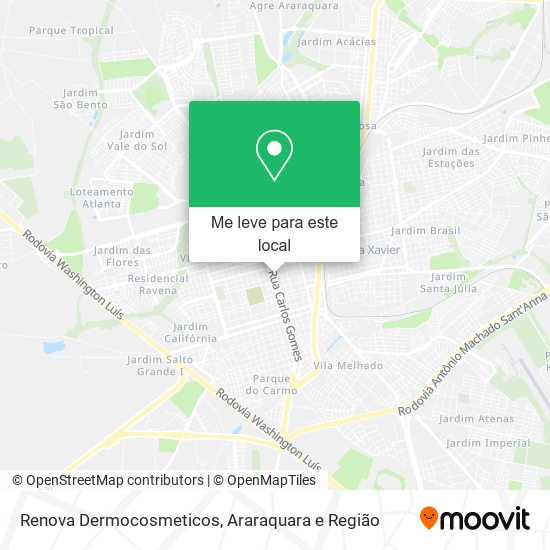 Renova Dermocosmeticos mapa