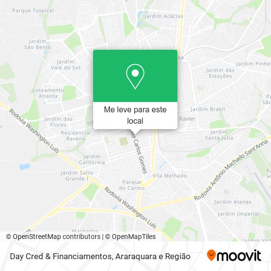 Day Cred & Financiamentos mapa