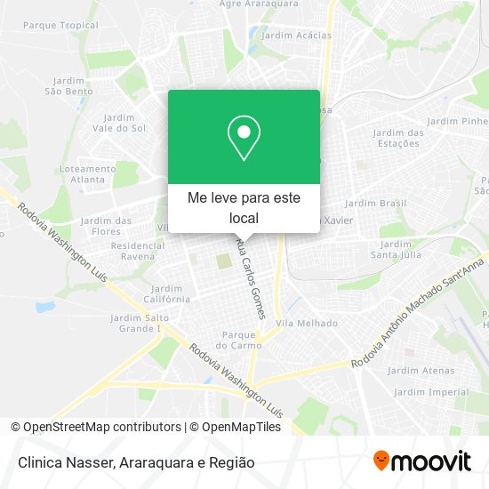 Clinica Nasser mapa