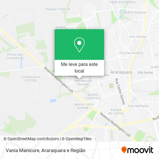 Vania Manicure mapa