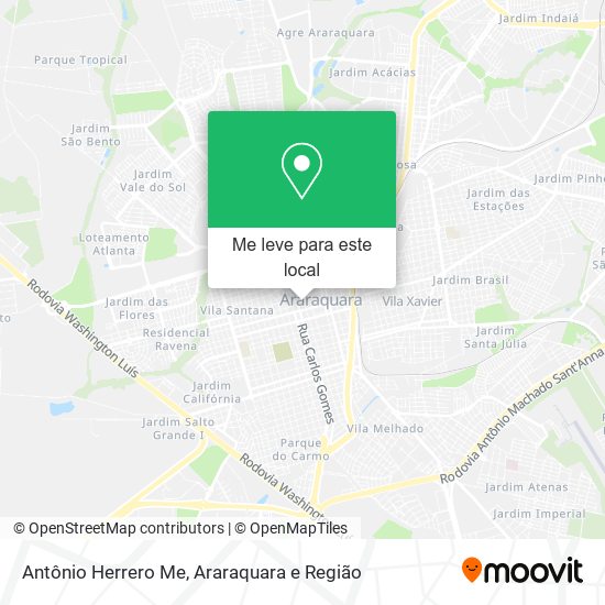 Antônio Herrero Me mapa