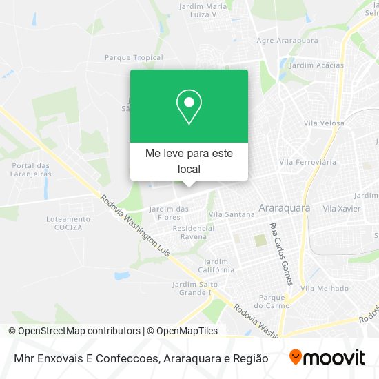 Mhr Enxovais E Confeccoes mapa