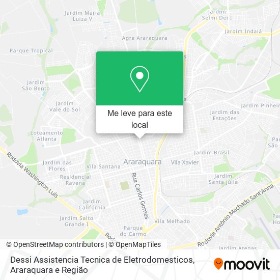 Dessi Assistencia Tecnica de Eletrodomesticos mapa