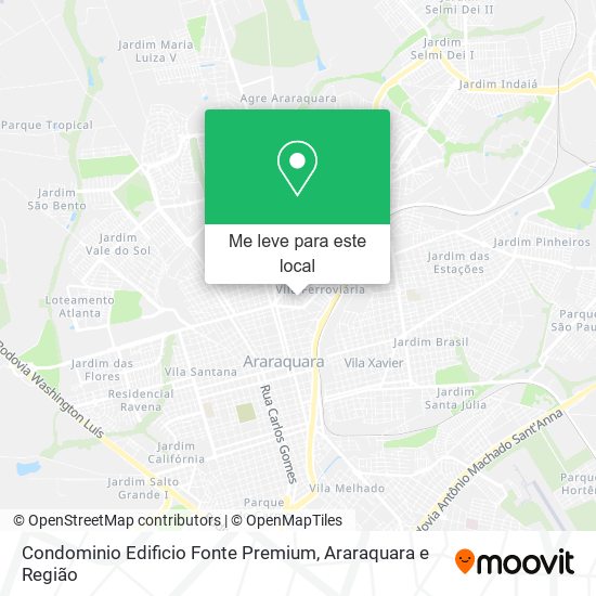 Condominio Edificio Fonte Premium mapa