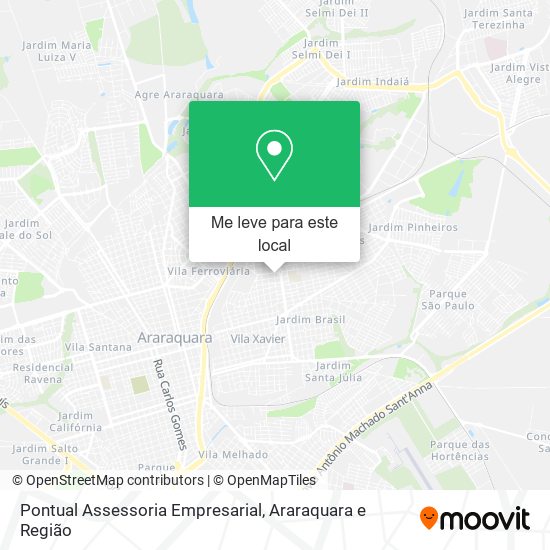 Pontual Assessoria Empresarial mapa