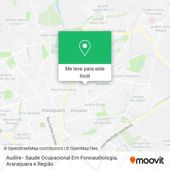 Audire - Saude Ocupacional Em Fonoaudiologia mapa