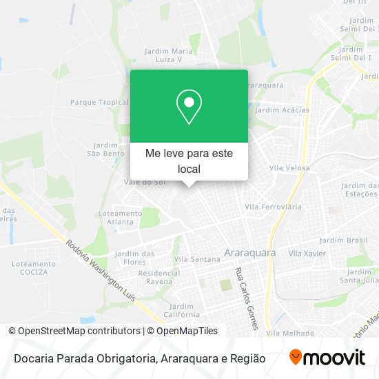 Docaria Parada Obrigatoria mapa
