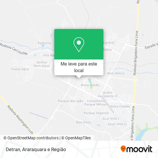 Detran mapa