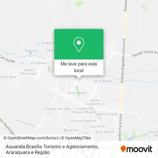 Aquarela Brasilis Turismo e Agenciamento mapa
