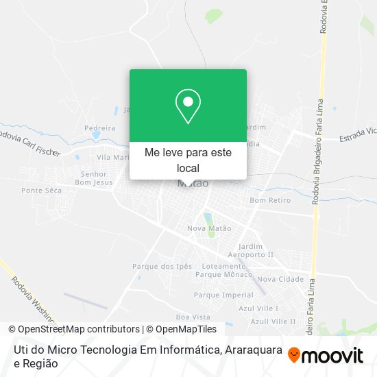Uti do Micro Tecnologia Em Informática mapa