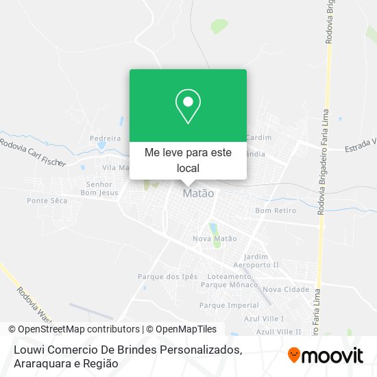 Louwi Comercio De Brindes Personalizados mapa