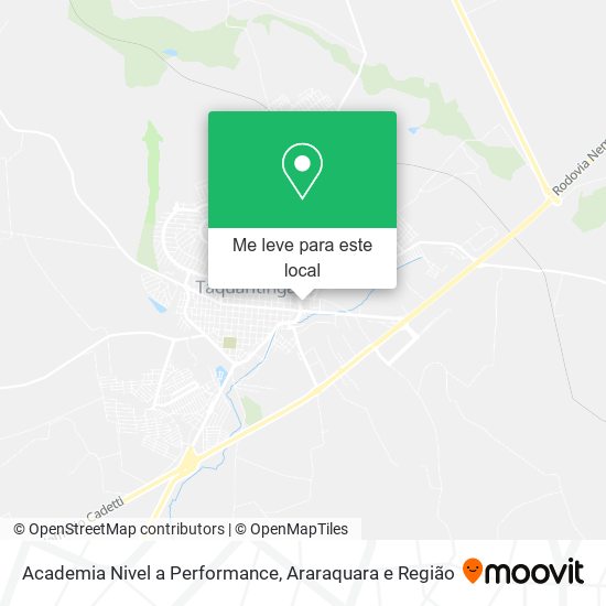 Academia Nivel a Performance mapa