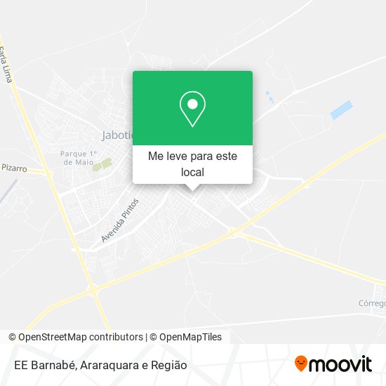 EE Barnabé mapa