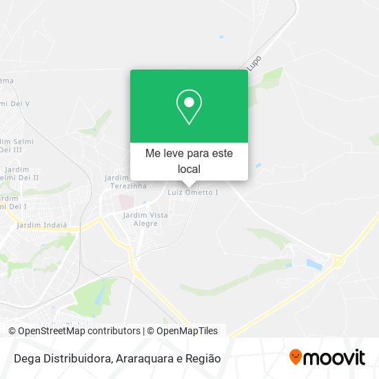 Dega Distribuidora mapa