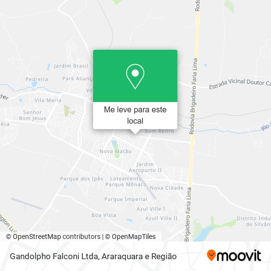 Gandolpho Falconi Ltda mapa