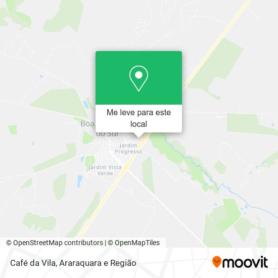 Café da Vila mapa