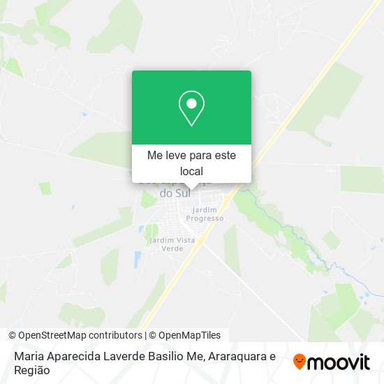 Maria Aparecida Laverde Basilio Me mapa