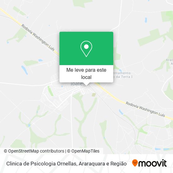 Clinica de Psicologia Ornellas mapa