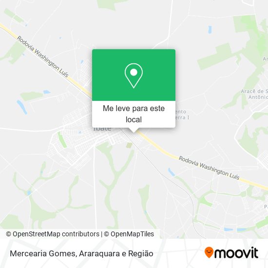 Mercearia Gomes mapa