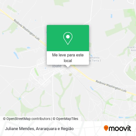 Juliane Mendes mapa