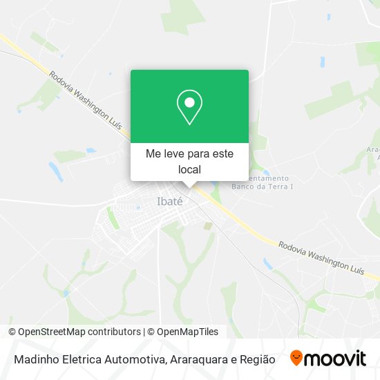 Madinho Eletrica Automotiva mapa