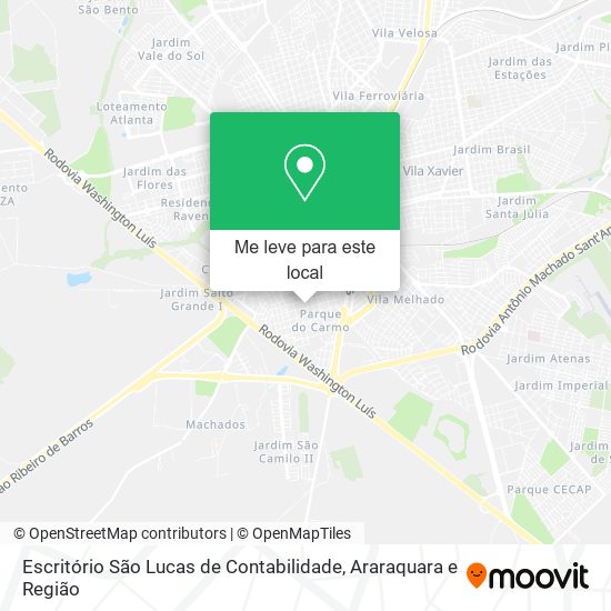 Escritório São Lucas de Contabilidade mapa