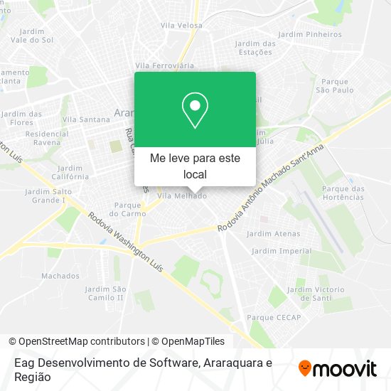 Eag Desenvolvimento de Software mapa