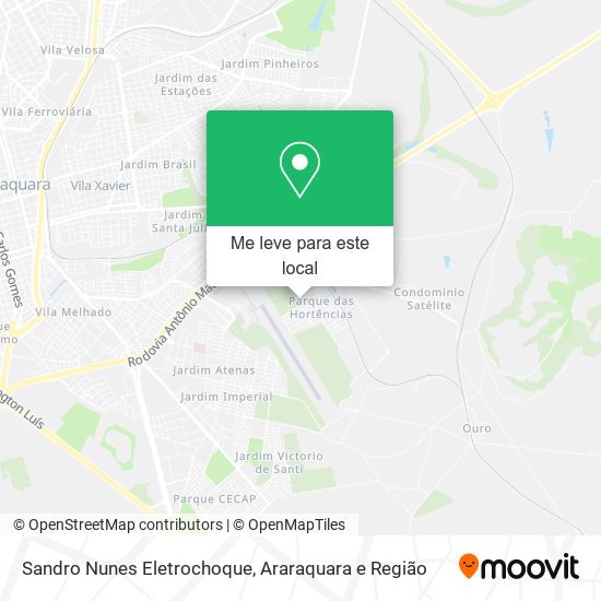 Sandro Nunes Eletrochoque mapa