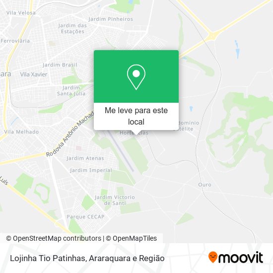 Lojinha Tio Patinhas mapa