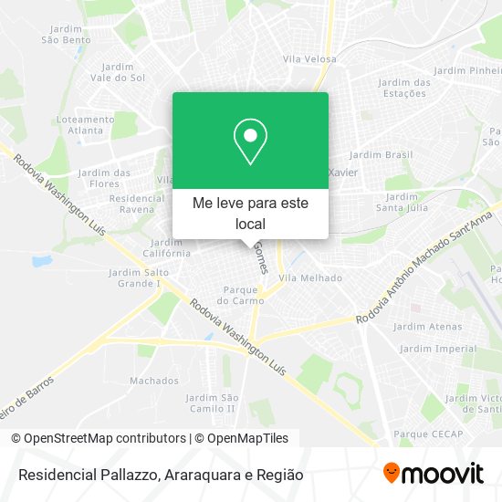 Residencial Pallazzo mapa