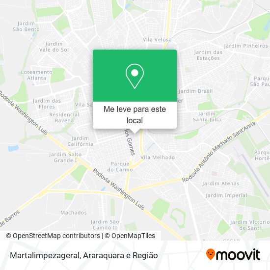 Martalimpezageral mapa