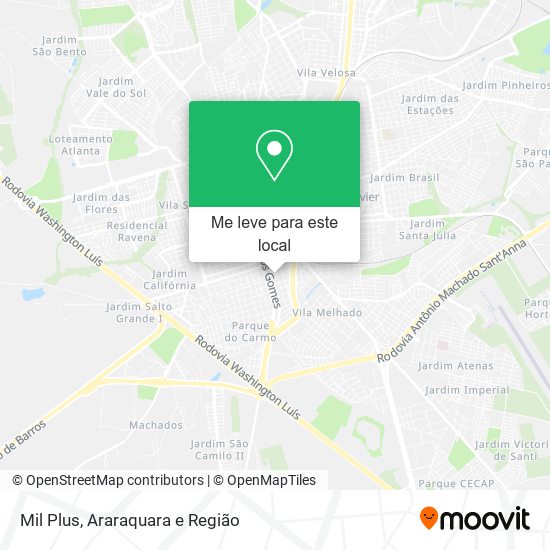 Mil Plus mapa