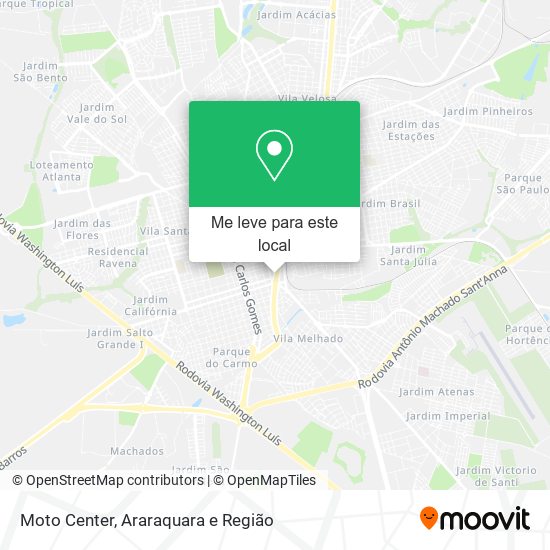 Moto Center mapa