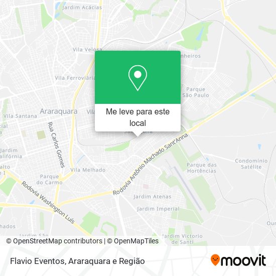 Flavio Eventos mapa