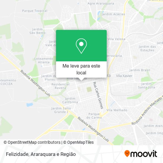 Felizidade mapa