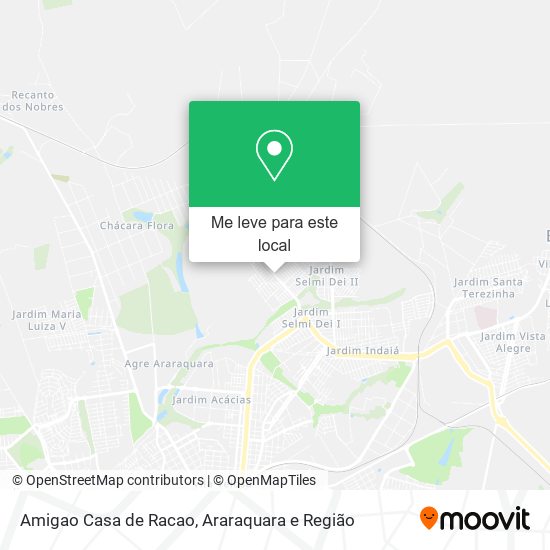 Amigao Casa de Racao mapa