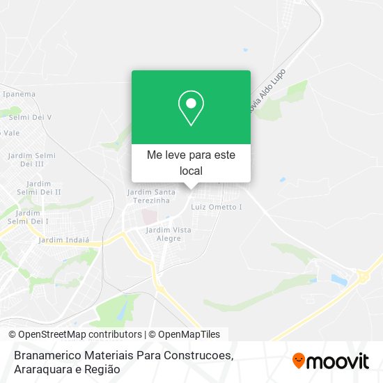 Branamerico Materiais Para Construcoes mapa