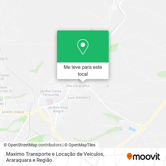 Maximo Transporte e Locação de Veículos mapa