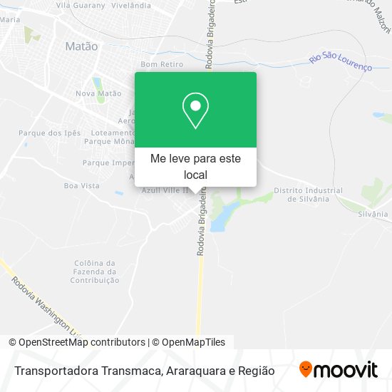 Transportadora Transmaca mapa