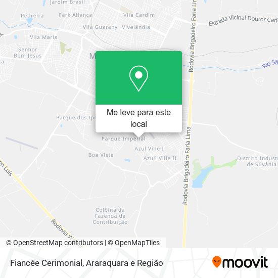 Fiancée Cerimonial mapa