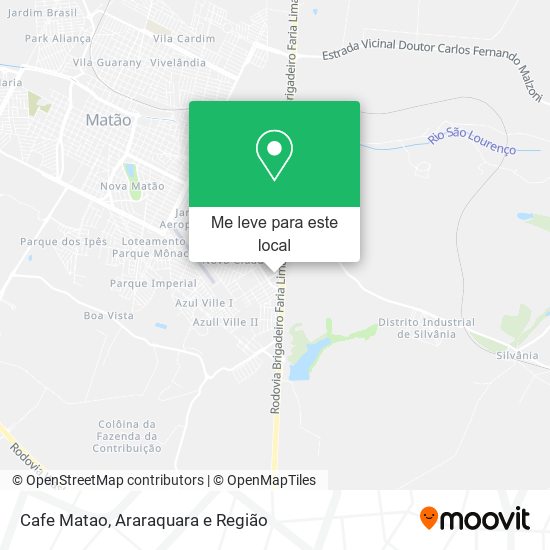Cafe Matao mapa
