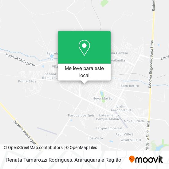 Renata Tamarozzi Rodrigues mapa
