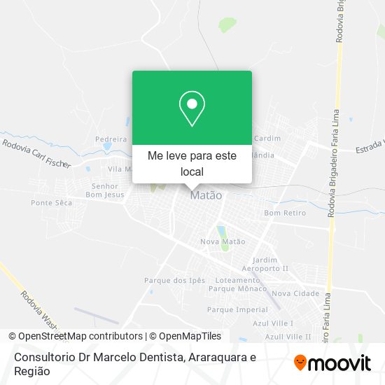 Consultorio Dr Marcelo Dentista mapa
